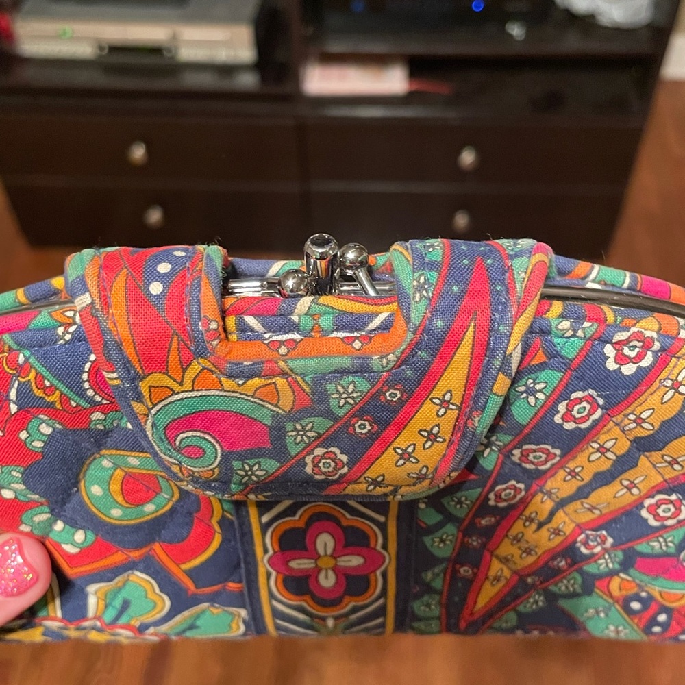 Vera Bradley purse & matching wallet - Picture 12 of 14